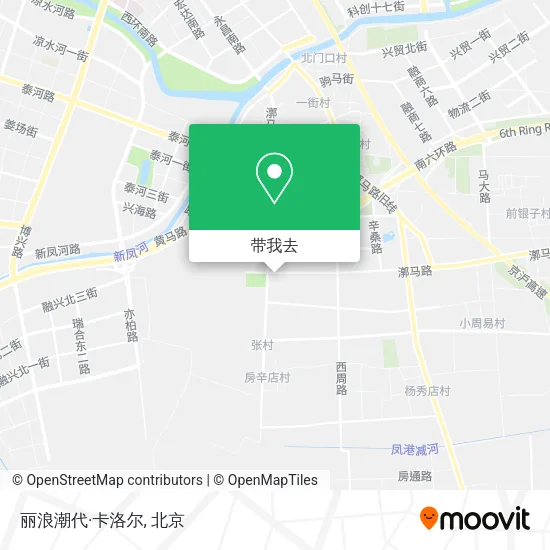 丽浪潮代·卡洛尔地图