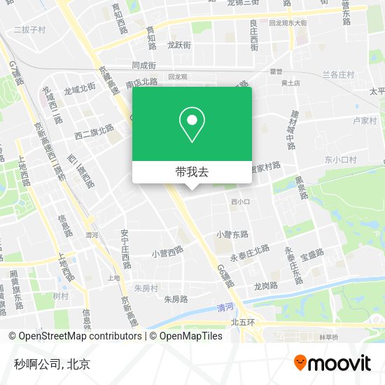 秒啊公司地图