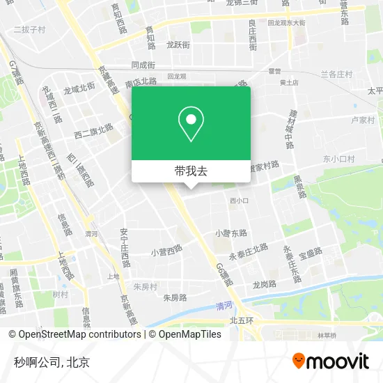 秒啊公司地图