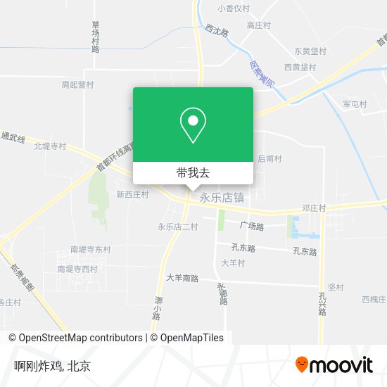 啊刚炸鸡地图