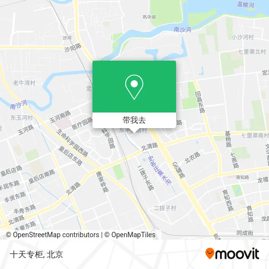 十天专柜地图