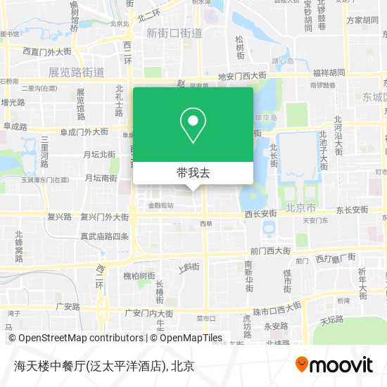 海天楼中餐厅(泛太平洋酒店)地图