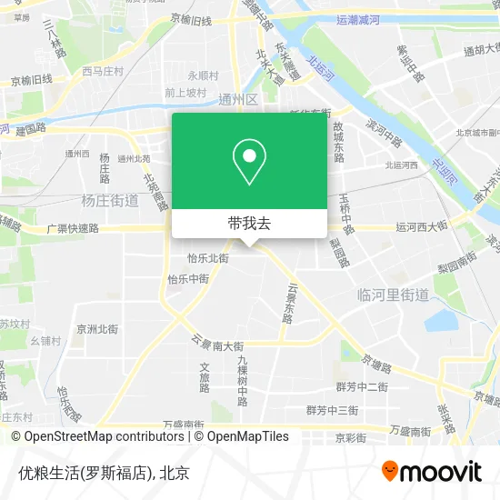优粮生活(罗斯福店)地图