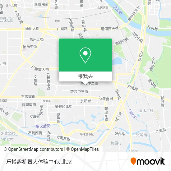 乐博趣机器人体验中心地图