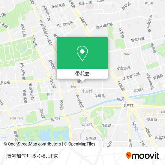 清河加气厂-5号楼地图