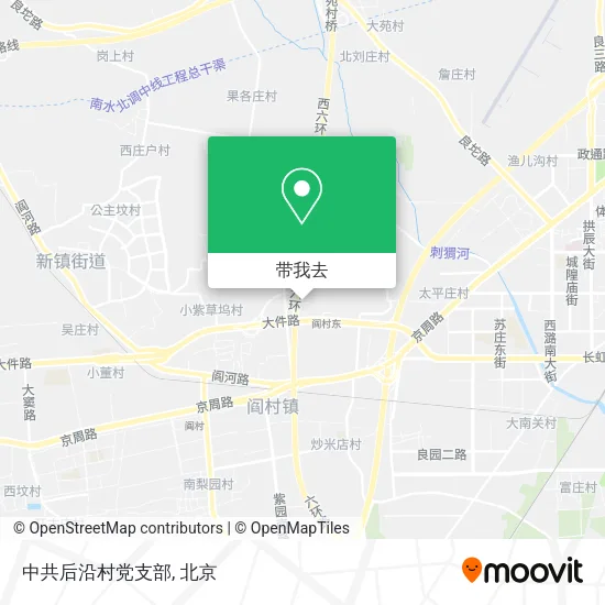 中共后沿村党支部地图
