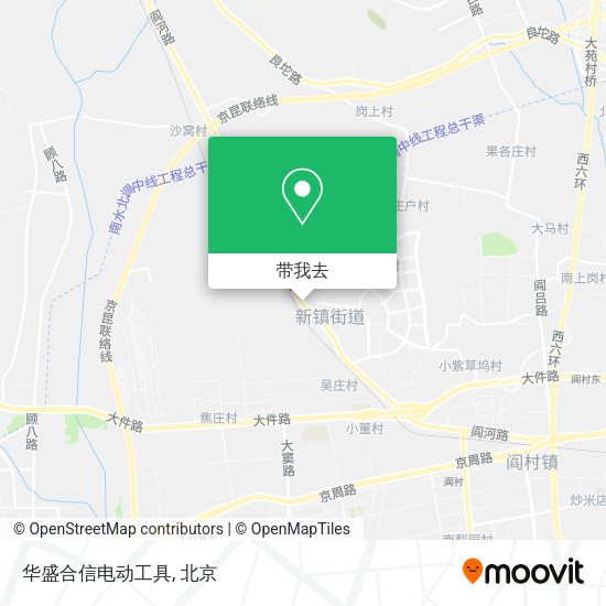 华盛合信电动工具地图