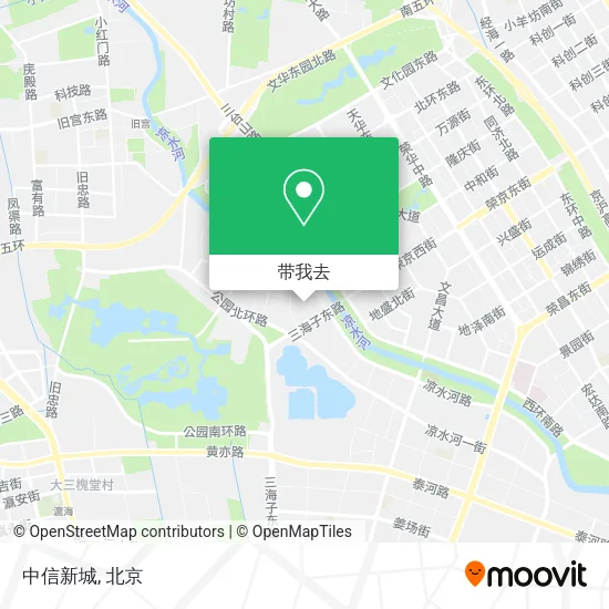 中信新城地图