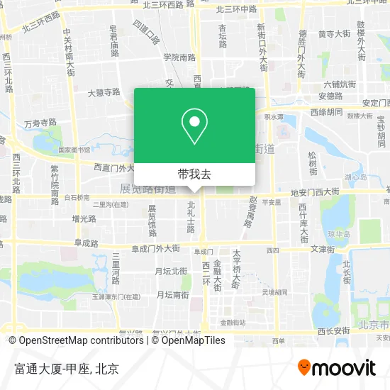 富通大厦-甲座地图