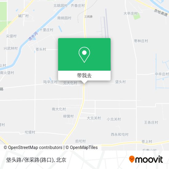 垡头路/张采路(路口)地图