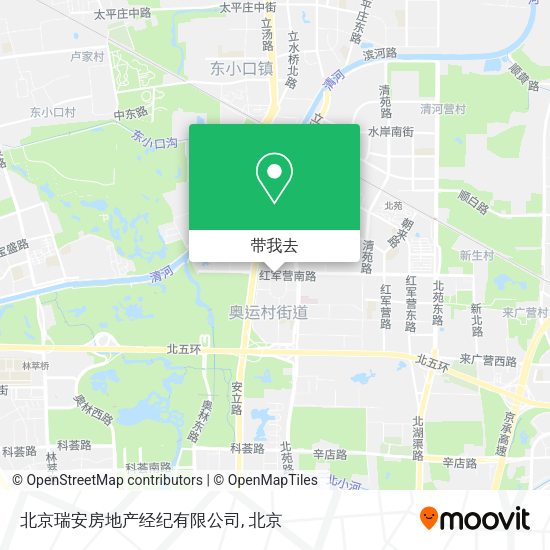 北京瑞安房地产经纪有限公司地图
