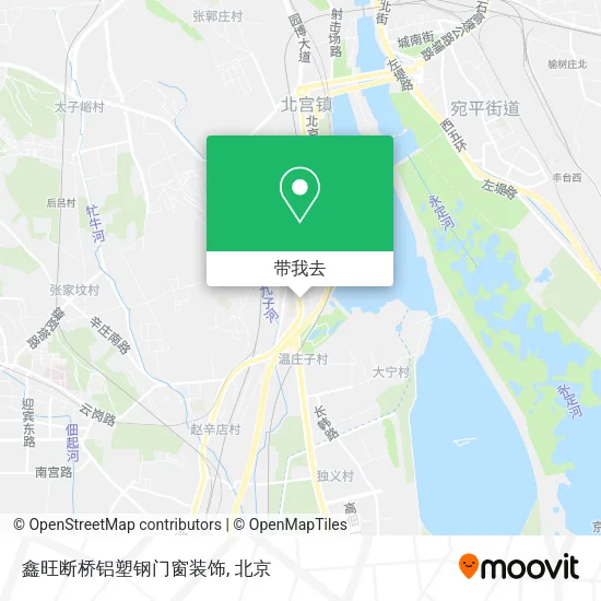 鑫旺断桥铝塑钢门窗装饰地图