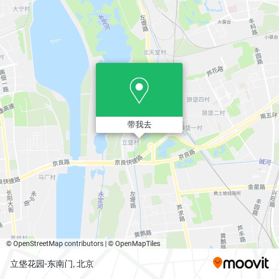 立垡花园-东南门地图