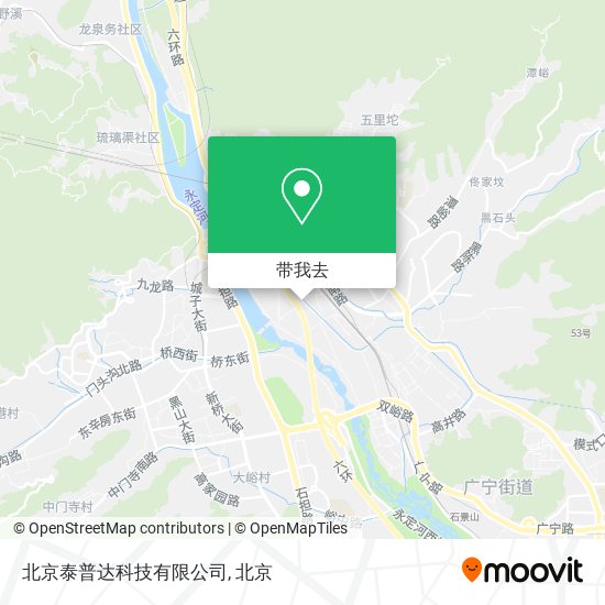 北京泰普达科技有限公司地图