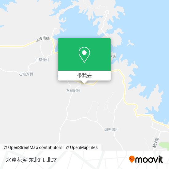 水岸花乡-东北门地图