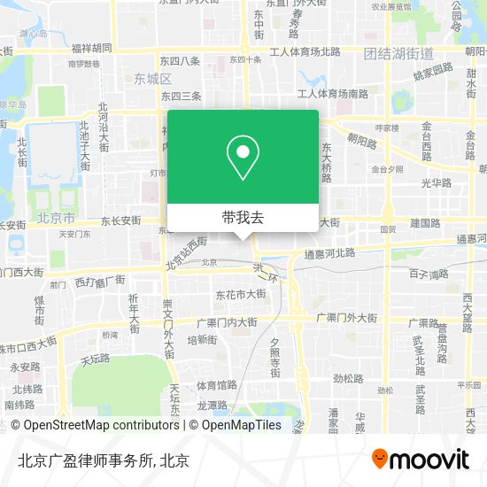 北京广盈律师事务所地图