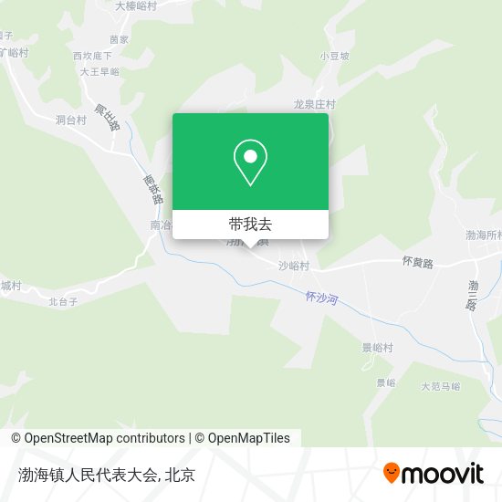 渤海镇人民代表大会地图