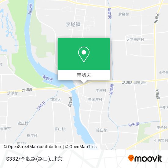 S332/李魏路(路口)地图