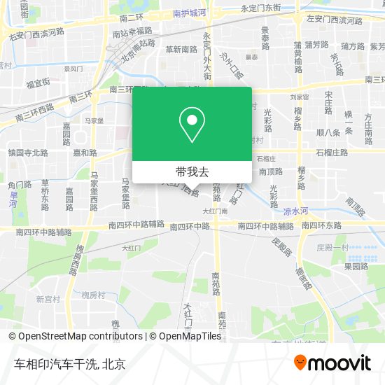 车相印汽车干洗地图