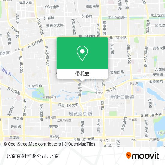 北京京创华龙公司地图