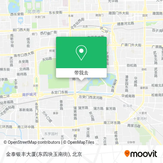 金泰银丰大厦(东四块玉南街)地图