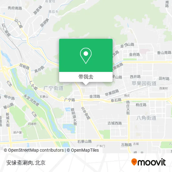 安缘斋涮肉地图