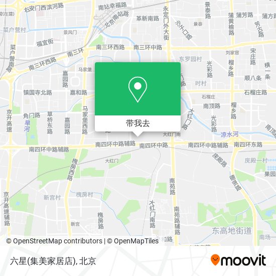 六星(集美家居店)地图