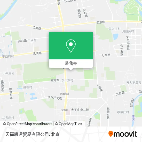 天福凯运贸易有限公司地图