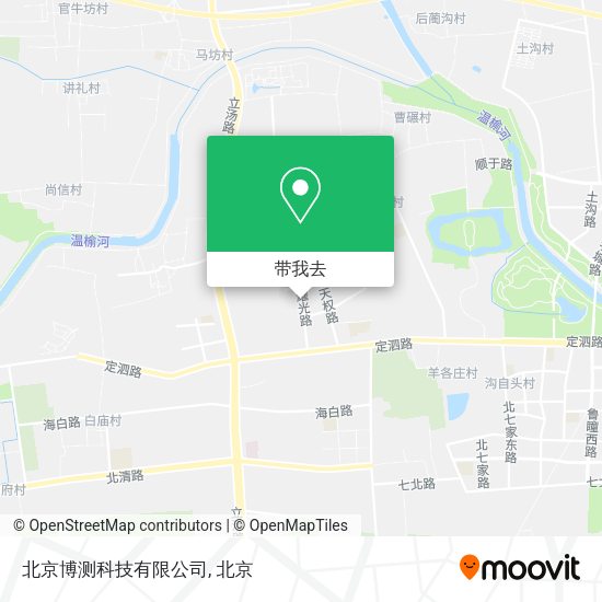 北京博测科技有限公司地图