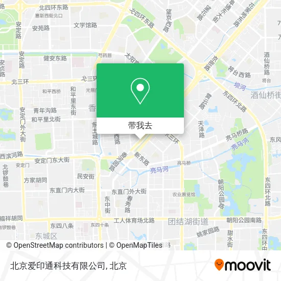 北京爱印通科技有限公司地图
