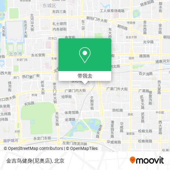 金吉鸟健身(尼奥店)地图