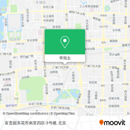 富贵园东花市南里四区-3号楼地图