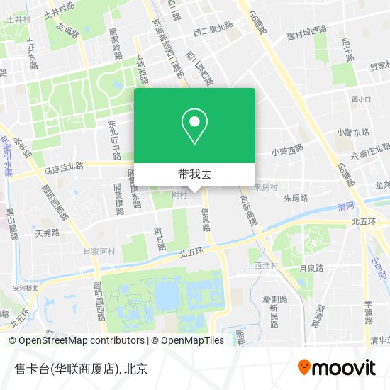 售卡台(华联商厦店)地图