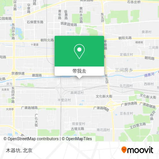 木器坊地图