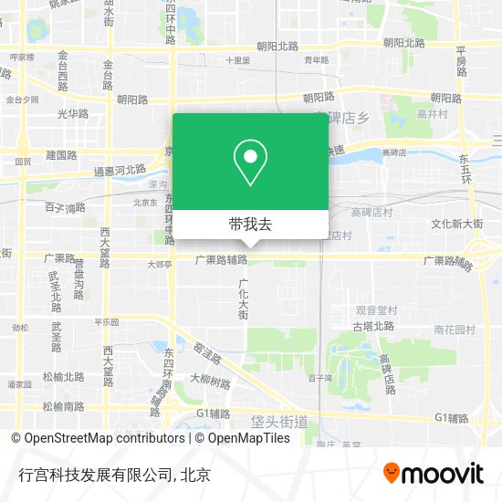 行宫科技发展有限公司地图