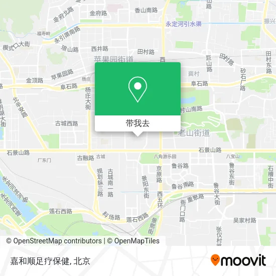 嘉和顺足疗保健地图