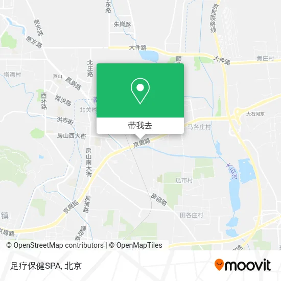 足疗保健SPA地图