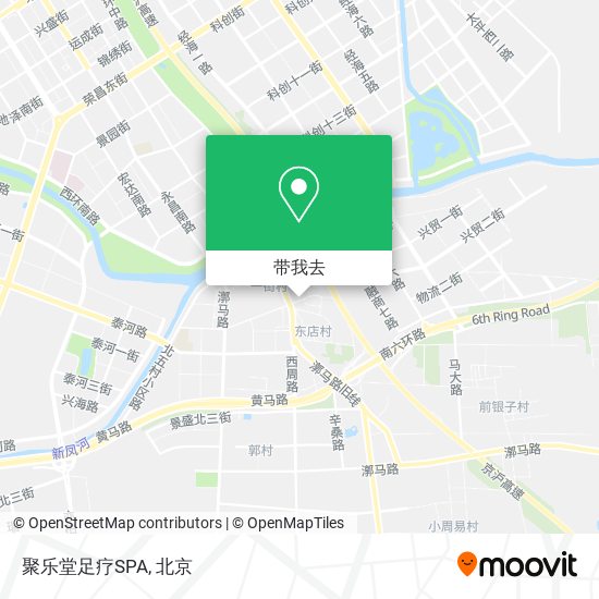 聚乐堂足疗SPA地图