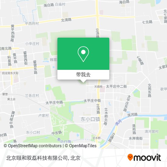 北京颐和双磊科技有限公司地图