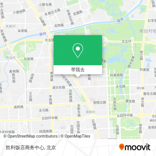 胜利饭店商务中心地图