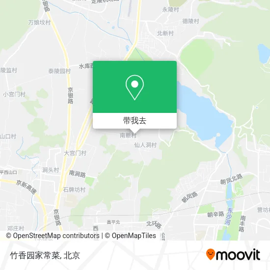 竹香园家常菜地图