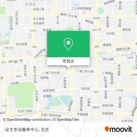 业主专业服务中心地图