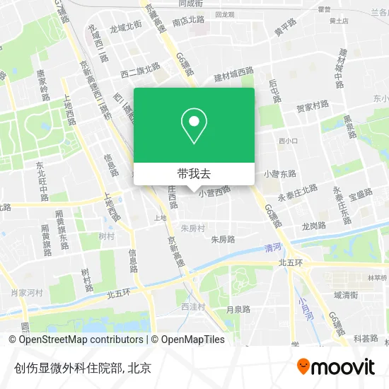 创伤显微外科住院部地图