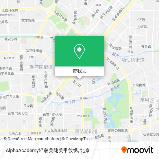 AlphaAcademy轻奢美睫美甲纹绣地图