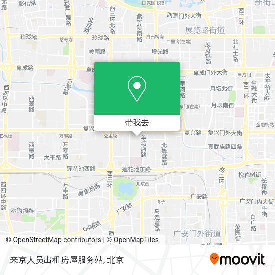 来京人员出租房屋服务站地图