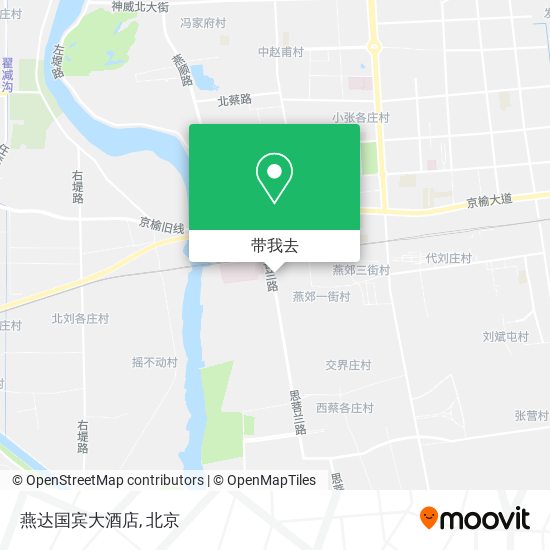 燕达国宾大酒店地图