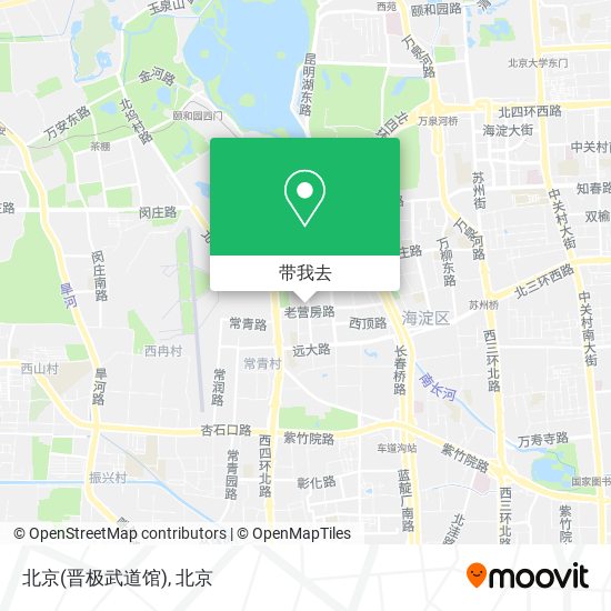 北京(晋极武道馆)地图