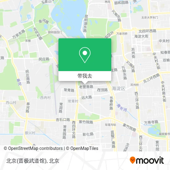 北京(晋极武道馆)地图