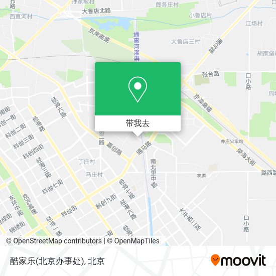 酷家乐(北京办事处)地图