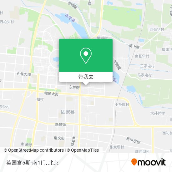 英国宫5期-南1门地图